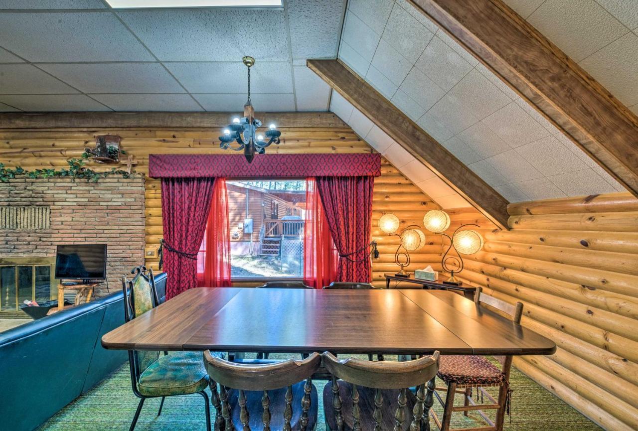 Ruidoso Cabin With Forest Views And Covered Porch 外观 照片