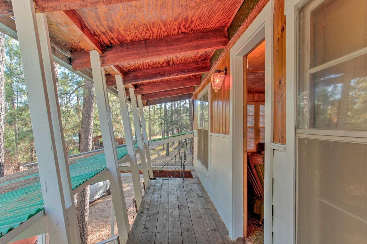 Ruidoso Cabin With Forest Views And Covered Porch 外观 照片