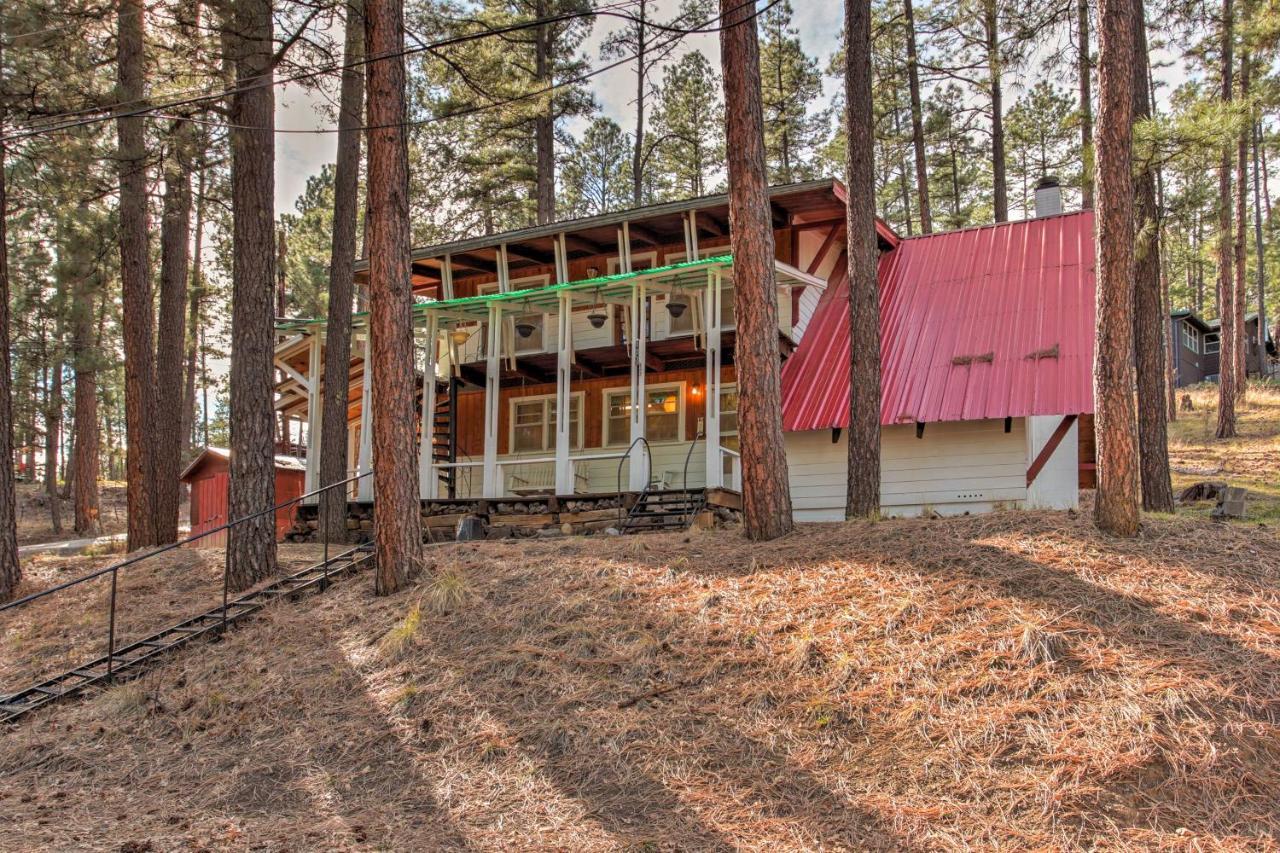 Ruidoso Cabin With Forest Views And Covered Porch 外观 照片