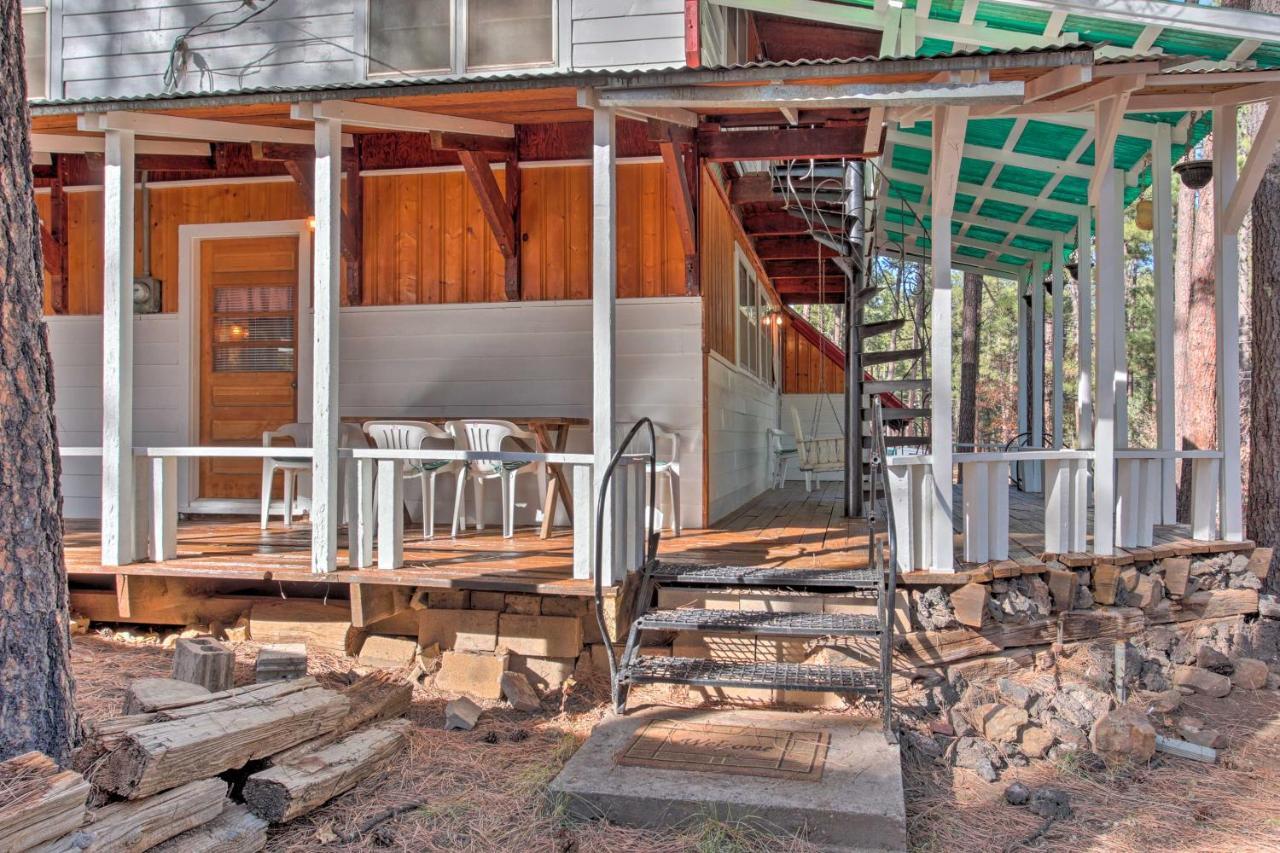 Ruidoso Cabin With Forest Views And Covered Porch 外观 照片