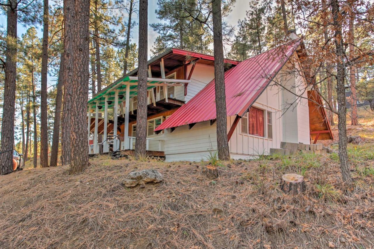 Ruidoso Cabin With Forest Views And Covered Porch 外观 照片